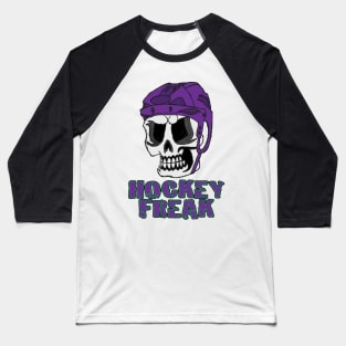 Hockey Freak Baseball T-Shirt